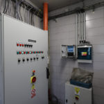 ČOV Rožmit&aacute;l na &Scaron;umavě - rozvodn&aacute; č&aacute;st ČOV