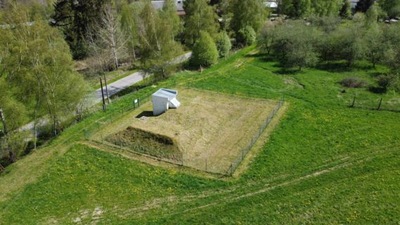 Výstavba nového vodojemu - Rožmitál na Šumavě